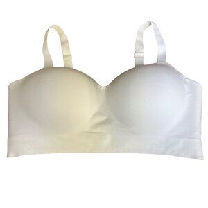 Truekind® Supportive Comfort Wireless Shaping Bra White Sz XL 10210